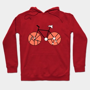 Orange bike Hoodie